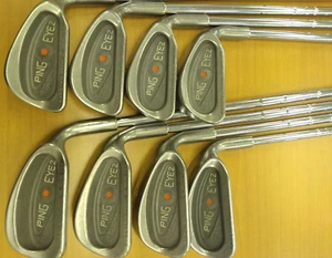 Ping Eye2 Stainless Orange Dot Iron Set #3-9,W (8Clubs) /K Shaft - Picture 1 of 24