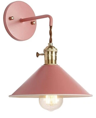 Apliques de pared rosa - Juego de 4 Foto 1 de 4