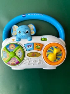 Vtech Take Along Tunes Radio Educational Learning Toy Babies Toddlers Infants - Picture 1 of 2