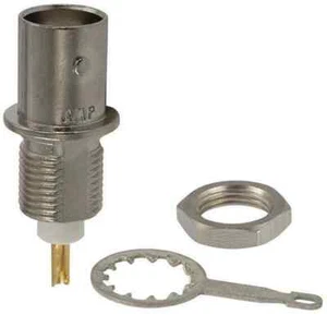 CONN BNC RCPT STR 50 OHM SOLDER - Picture 1 of 1