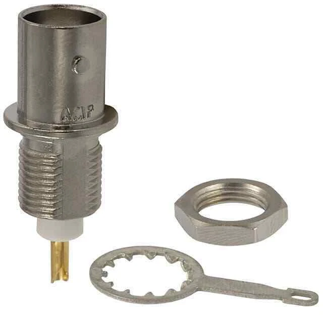 CONN BNC RCPT STR 50 OHM SOLDER - Image 1 of 1