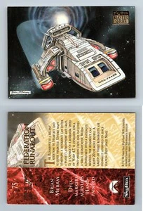 Federation Runabout #75 Star Trek Master Series 1994 Skybox Trading Card - Picture 1 of 1