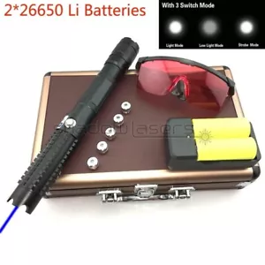THOR H II 450nm Adjustable Focus High Power Blue Laser Pointer Visible Beam - Picture 1 of 18