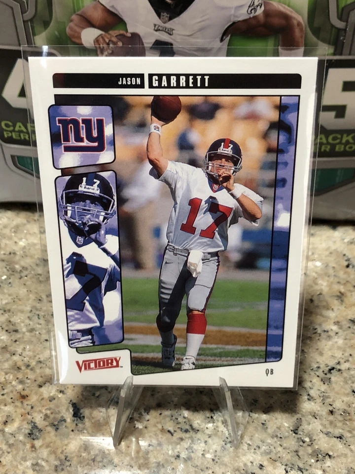 2001 Upper Deck Victory Jason Garrett #231 New York Giants Cowboys - Image 1 of 4