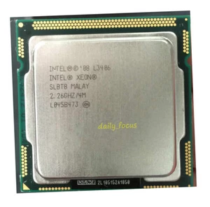 Intel Xeon L3406 2.26 GHz LGA1156 2 cores 4 threads SLBT8 CPU Processor 4 MB - Picture 1 of 4