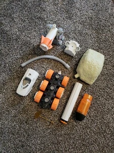 Matchbox Mega Rig Space Rover Set Incomplete No Figures Or Box - Picture 1 of 4