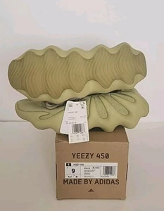 DS GY4110 adidas Yeezy 450 Resin Men's sz. 9 Yellow Brown Beige Brass Ocher BNIB - Picture 1 of 5