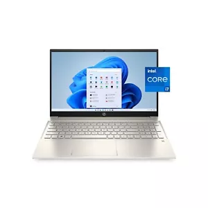 HP 15" FHD TOUCHSCREEN Intel i7-1165G7 4.7GHz 512GB SSD 8GB RAM Win10 - Picture 1 of 5