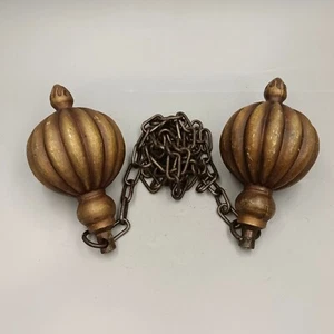 Antique Pumpkin Meteor Hammer - Picture 1 of 9