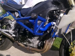 Suzuki GSXR 600/750 2004-2005 crash cage engine guard crash bars stunt BSA typ 3 - Zdjęcie 1 z 5