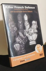 Killer French Defence With GM Simon Williams Part 1 (Chess DVD) [Not a Book] - Picture 1 of 1