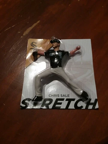 CHICAGO WHITE SOX SGA CHRIS SALE ACTION FIGURE "STRETCH!"  Brand new Cover