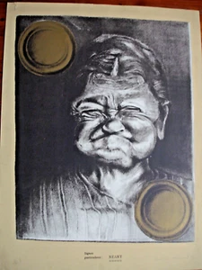 Christian ZEIMERT - Lithographie 10/99- Signes particuliers Néant - 73X55 CM - Bild 1 von 4