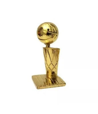 Larry O'Brien NBA Finals Championship Mini Trophy Ornaments（Zinc alloy） - Image 1 of 4