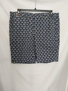 Alex Murano Slim Fit Boat Ship Nautical Navy Blue Men's Shorts 38 NWT - Picture 1 of 6
