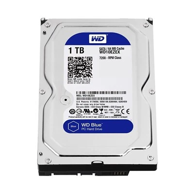 1TB HARD DRIVE SATA 3.5" WINDOWS 7 WINDOWS 10 PREINSTALLED (NOT ACTIVATED) - image 1 of 4