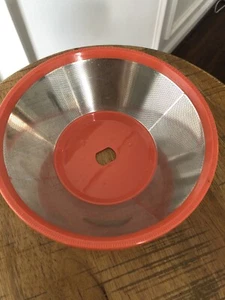 Filtro de repuesto para exprimidor eléctrico Jack LaLanne cesta naranja CL-003AP - Imagen 1 de 4