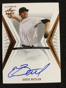 2012 Ultimate Leaf Draft Baseball: Eddie Butler Auto #BA-EB1 - Picture 1 of 2