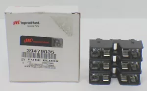 IR 39479035 Ingersoll Rand HOLDER FUSE 600 VOLTS 30 AMP 3 POLE GENUINE OEM NEW - Picture 1 of 2
