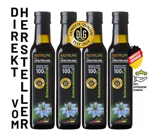 NUTRILIFE by Kräuterland Schwarzkümmelöl UNGEFILTERT 1L, ägyptisch, kaltgepresst - Bild 1 von 11