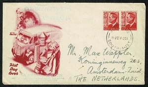 SG22 AUSTRALIA 1951 FDC 3d denomination due to revised postal fees - Picture 1 of 2