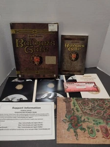Baldur's Gate (Gold Edition) (PC, 1999) Missing Fallout Disc - Picture 1 of 11