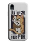 Funny Cat Phone Cover Case Design Picture Photo Lairy Aggressive Cats Angry J111