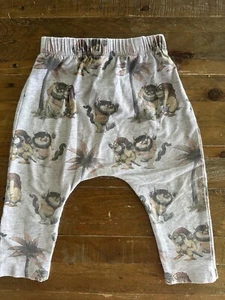 Cotton On Baby Where The Wild Things Are Leggings EUC Size 0 ~ 6-12 Months - Picture 1 of 5