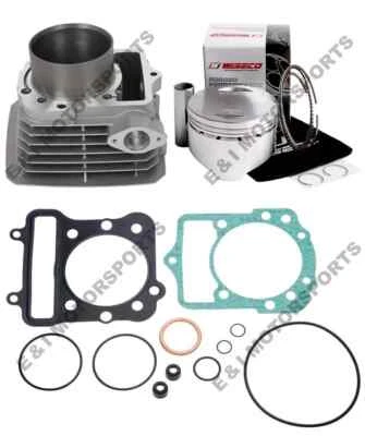 Kawasaki Prairie 300 Top End Rebuild Kit Wiseco Piston Cylinder Gaskets Std 76mm - Image 1 of 4