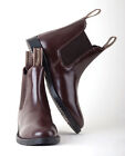 Rhinegold  Leather  Jodhpur Horse Riding  Boots Comfey Classic  Black or Brown