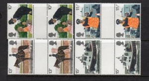 GB MNH 1979 SG1100-1103 150TH ANV METROPOLITAN POLICE GUTTER PAIRS - Bild 1 von 1