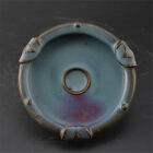 Chinese Porcelain Song Dynasty Jun Kiln Blue Uniform Copper Brush Washers 5.51''