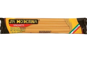 La Moderna Spaghetti Pasta ๐ Protein, Fiber, Vitamins, 7 Oz (Pack of 2) - Picture 1 of 4