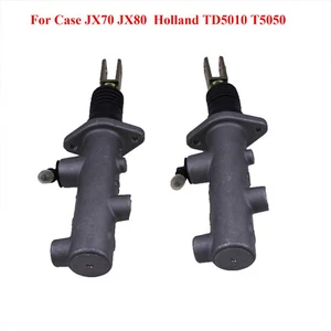 2Pcs Brake Master Cylinder 87354681 For Case JX70 JX80 New Holland TD5010 T5050 - Picture 1 of 5