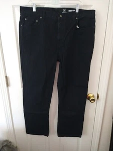 George Herrenjeans Größe 38 x 30 schwarz normale Passform neu ohne Etikett - Bild 1 von 4