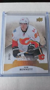 2015-16 EXQUISITE COLLECTION SAM BENNETT Rookie #R-29 Calgary Flames 31/93 (C) - Picture 1 of 2