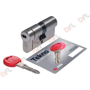 FE0271 Cilindro CISA Sagomato Con Chiave Europea In Ottone Astral Tekno Pro - Foto 1 di 1