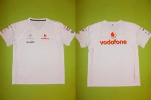 Shirt Vodafone McLAREN MERCEDES 2007 (L) TOP!!! Formel 1 F1 White Hamilton - Bild 1 von 10