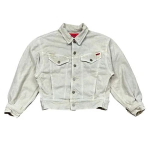 Mother Carolyn Murphy The Fly Away Vest Combo Oversized Denim Jacket Small - Picture 1 of 14