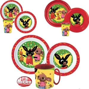 Bing Children's Dish Set 3 Pcs. Breakfast Set Dish Set ☆ - Picture 1 of 4