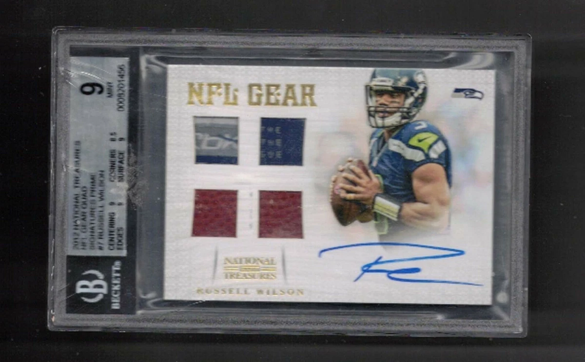 Russell Wilson Autograph Football Trading Cards for sale | eBay