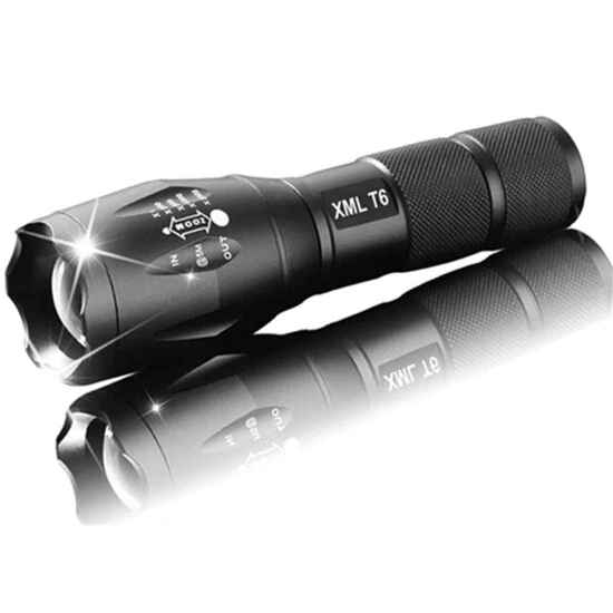 Lampe Torche LED Torch XML-T6  🔥 PUISSANTE Sport Velo Camping Pêche Militaire - Bild 1 von 2