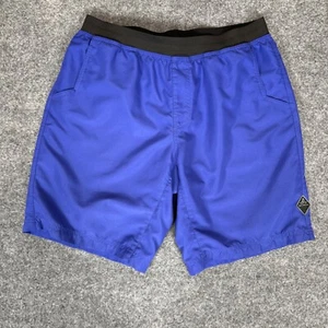 Pantalones Cortos PrAna Mojo Para Hombre Grandes 32x9 Azul Atlético Natación Secado Rápido UPF 50+ Sin Forro - Imagen 1 de 10