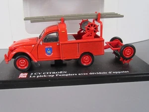 D503 Auto Plus Citroën 2CV Pick-Up Firefighters With Auxiliary Reel 1:43 + Box - Picture 1 of 20