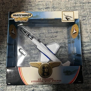 Matchbox Collectibles Lockhead F-104 Starfighter Lt Colonel Fitzhugh Fitz Fulton - Picture 1 of 5
