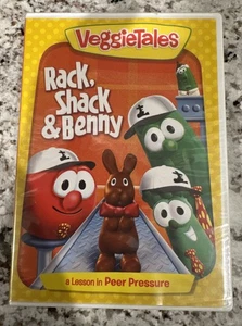 Veggie Tales: Rack Shack & Benny A Lesson In Peer Pressure DVD New Sealed - Picture 1 of 2