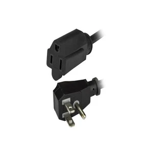Startech PACF10118IN AC POWER EXTENSION CORD 18IN/0.45M 18AWG POWER SUPPLY EXTEN - Picture 1 of 1
