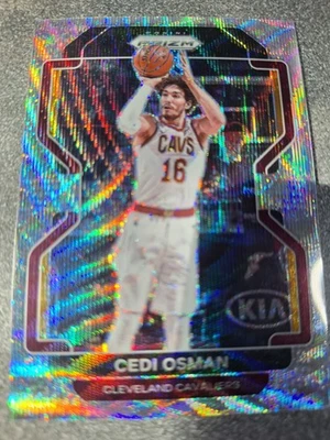 2021-22 Panini Prizm - Cedi Osman #60 Silver Wave Prizm S475 - Image 1 of 2