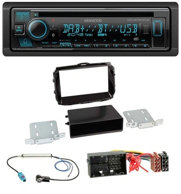 Kenwood Bluetooth DAB CD MP3 USB Autoradio für Alfa Giulietta 52 Pin ab 13 piano - Bild 1 von 4