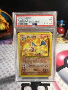 2002 Pokemon Charizard Card Legendary Collection NM #3 - Picture 1 of 4